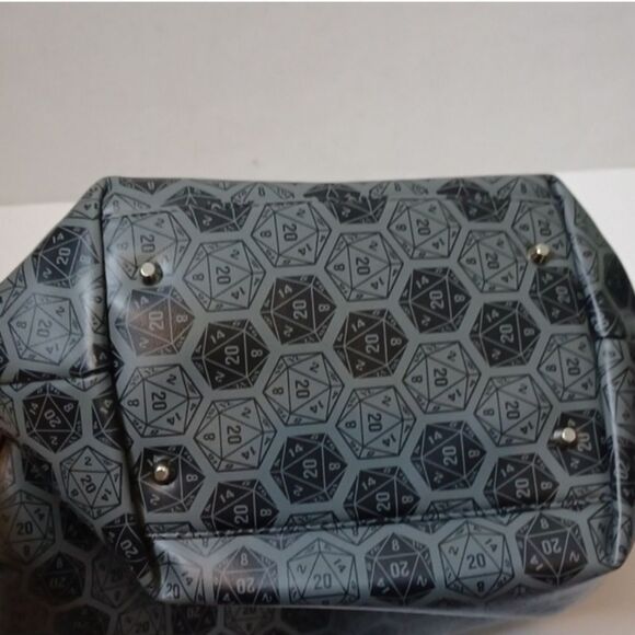 ThinkGeek Stylish Gray Hexagon Tote Bag - Picture 4 of 15